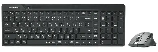 Комплект (клавиатура и мышь) A4Tech FG2400 Air Wireless Black - фото 1
