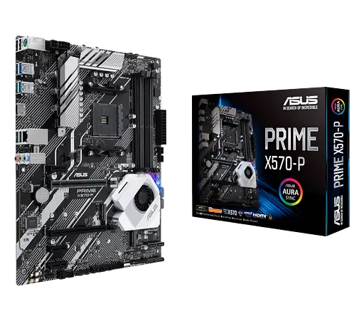 Материнская плата Asus X570 Prime Socket AM4 (PRIME X570) Б/У - фото 1