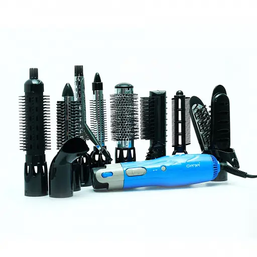 Універсальна щітка для укладання волосся Gemei GM 4833 10в1