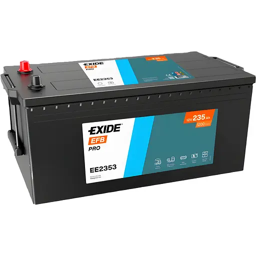 Акумулятор Exide Strong Pro Plus EFB 235Ah бокова(+/-) (1200EN) (518х276х242) EE2353