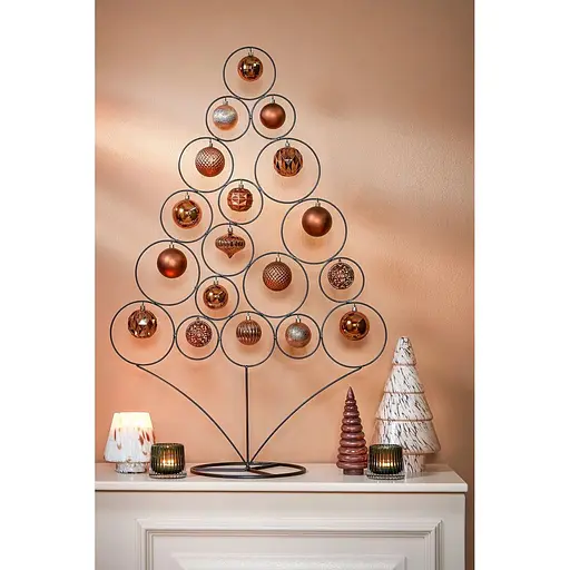 Комплект ялинкових прикрас Mica Decorations 6-7 см шоколад 60 шт. (1182026) - фото 2