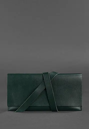 Кожаный тревел-кейс Voyager 1.0 зеленый - фото 2