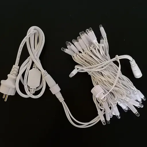 Вулична, надійна яскрава LED-гірлянда довжина 10 метрів, кількисть Cob крапель 100 LED, для дому, тераси на дерева - фото 5