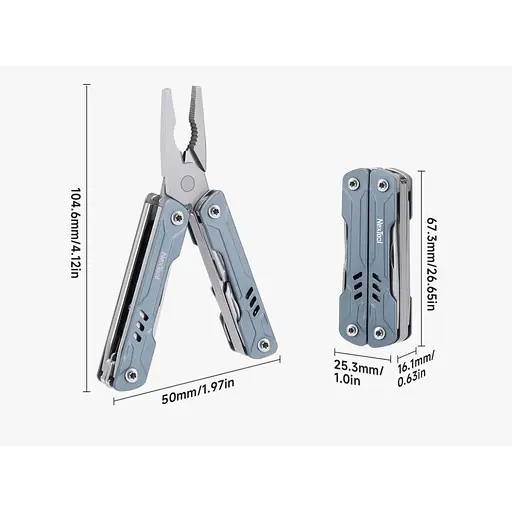 Мультитул Nextool Mini Sailor Pliers S11 блакитний - фото 6