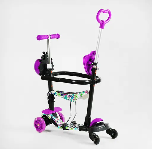 Самокат 51 Best Scooter L-S19029 фіолетовий - фото 4