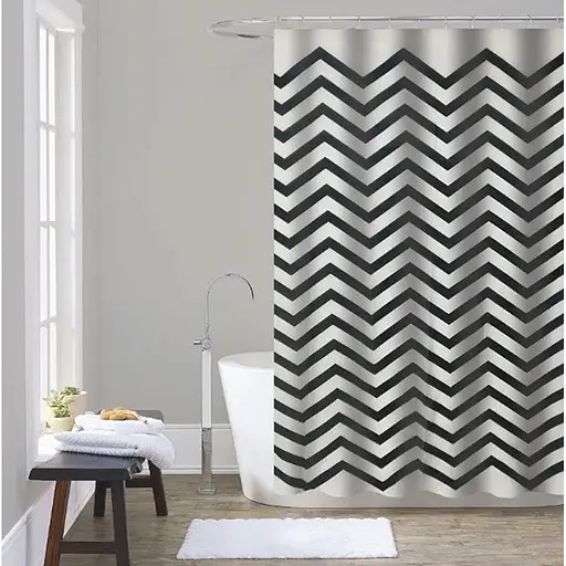 Шторка для ванної ZERIX SCT-007-180x200 ZX4988 - фото 1