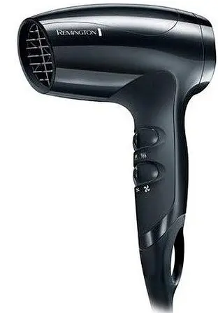 Фен Remington дорожній Compact, 1800Вт, 3 режими, еко режим , чорний