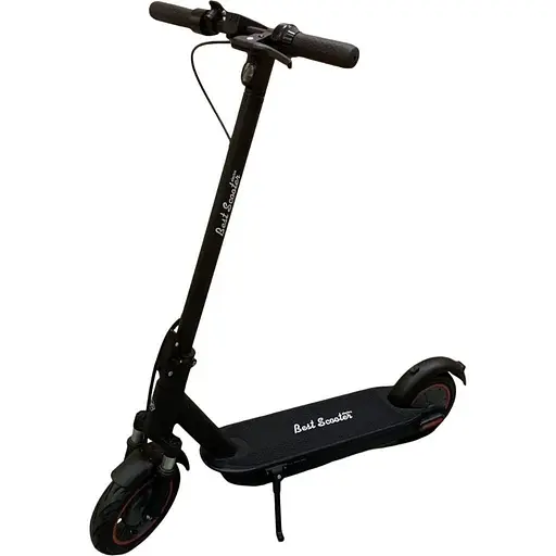Електросамокат Best Scooter BS-80244, двоколісний, для дорослих і підлітків, складаний, чорний