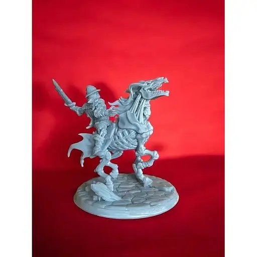 Фігурка Скелет Вершник розмір 65 мм високоякісний друк фігурка для декору ігрової кімнати - фото 2