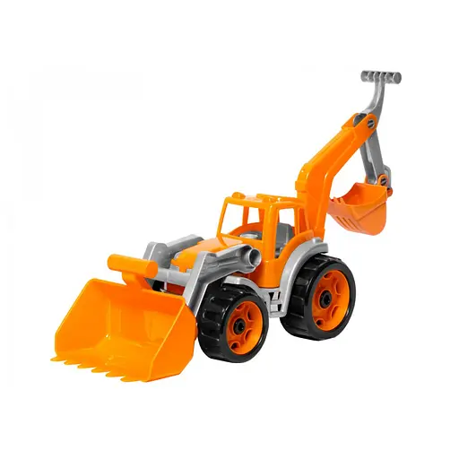Трактор с двумя ковшами ТехноК, 3671 (В ассортименте)