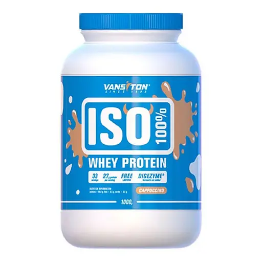 Протеїн Vansiton Iso Whey Protein Капучино 1 кг