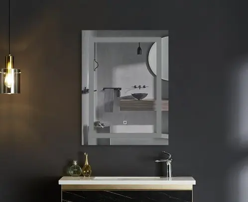 Дзеркало Mixxus TALL MR08-80x60-REVERSE з LED Touch, Anti-fog, димером, регулюванням яскравості (MI6659) - фото 3