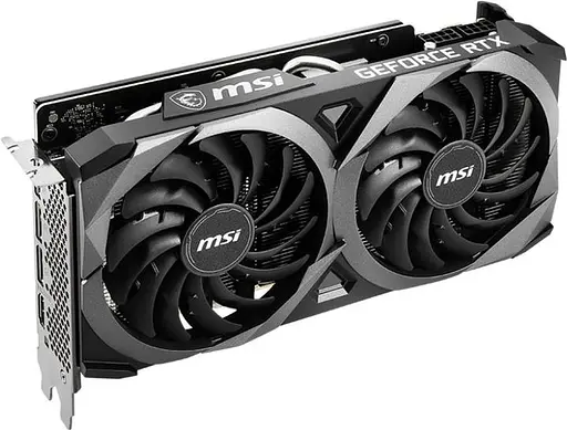 Видеокарта MSI RTX 3070 8Gb Ventus 2X (RTX 3070 VENTUS 2X) (GDDR6, 256 bit, PCI-E v4.0 x16) Б/у - фото 2