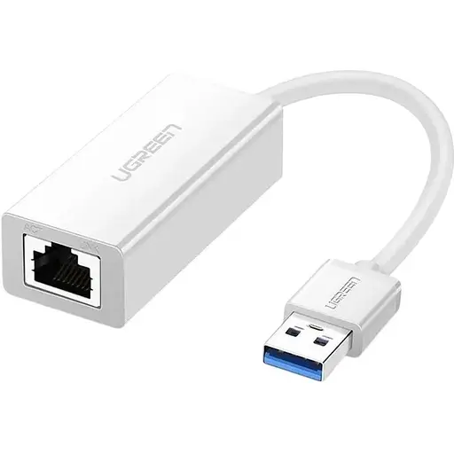 Мережева карта Ugreen CR111 Usb 3.0 Gigabit Ethernet Adapter (білий) (20255) - фото 1