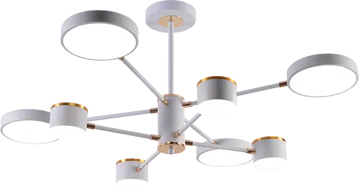 Люстра светодиодная акриловая Sirius B X13288/8 WT+FGD - фото 3