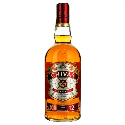 Виски Chivas Regal 12 years old 40% 1 л (37440)