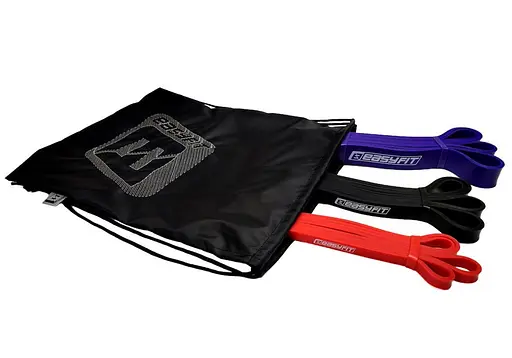 Гумові петлі EasyFit: набір 2-45 кг 3 шт. (EF-2453s) - фото 2