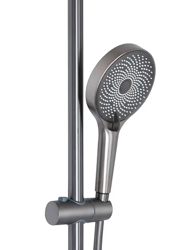 Душевая система для душа Qtap Slavonice Gunmetal Black PVD QTSLA110GMB45913 - фото 3
