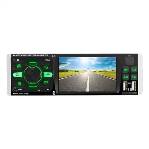 Автомагнитола MP5 4052 BT 1 DIN экран 4.1" TFT-LED - фото 2