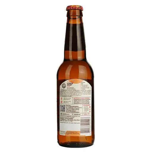 Сидр Volynski Browar Apple Shot, сладкий, 6%, 0,33 л - фото 3