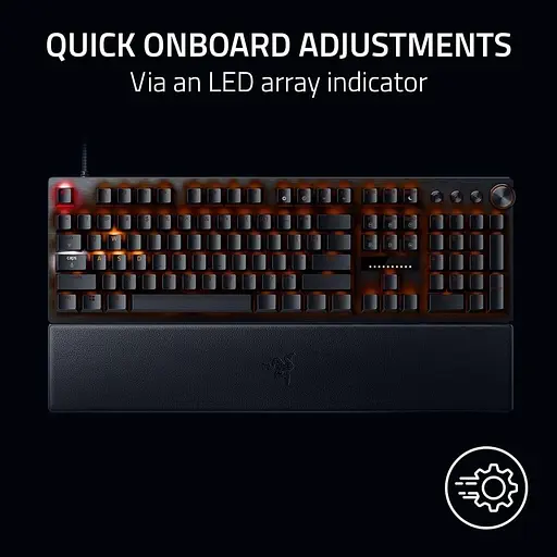 Клавиатура Razer Huntsman V3 Pro RGB 104key Analog Optical Switches GEN-2 ENG/UKR Black (RZ03-04970100-R3M1) - фото 6