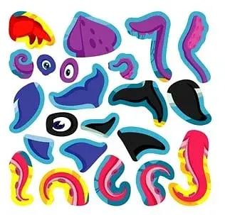 Наліпки-конструктори. Підводний світ - фото 7