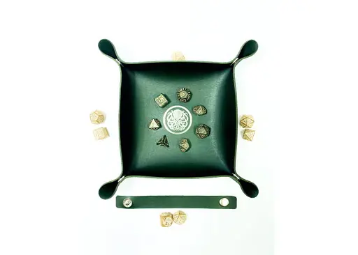 Настільна гра Планета Ігор Лоток для кубиків Ктулху (зелений) (Dice tray Cthulhu green) (pi-dt010) - фото 8