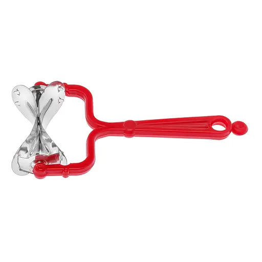 Ролик для нарезки теста кругами тесторез для хинкали, пельменей, вареников Красный 84354 - фото 5