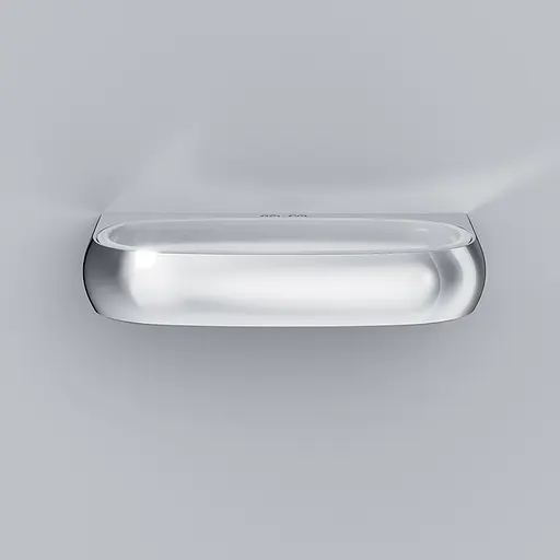 Мильниця Am.Pm Sensation скляна настінна хром A3034200, Хром - фото 6