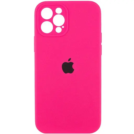 Чехол Epik Silicone Case Full Camera Protective AA для Apple iPhone 12 Pro 6.1 Розовый/Barbie pink