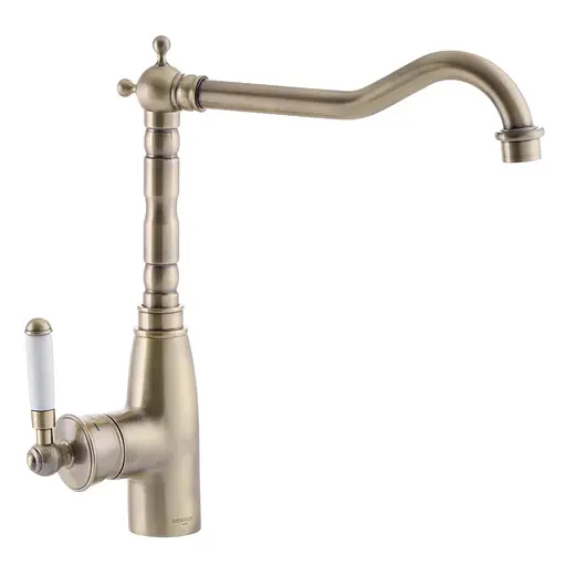 Смеситель для кухни Mixxus Premium Vintage 011 бронзовый MI2861 Бронза - фото 1