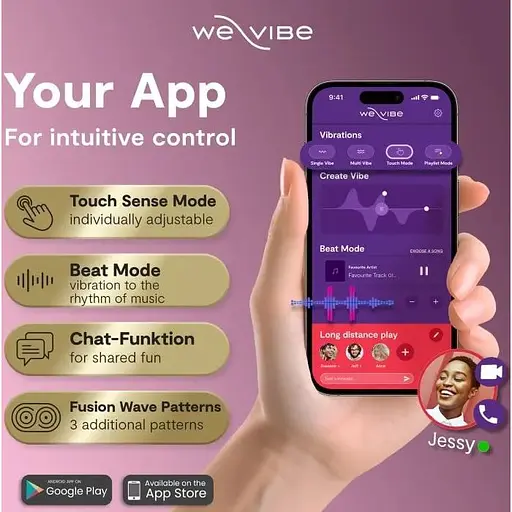 Вібратор We-Vibe Chorus PRO (Black) - фото 13