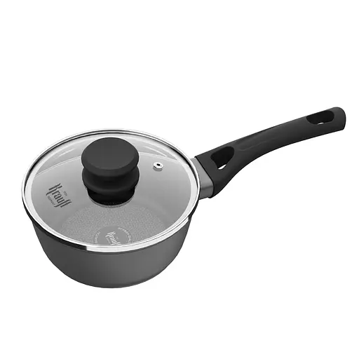 Ківш Krauff Hamburg зі скляною кришкою 1.1 л (25-45-252)