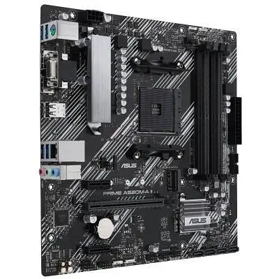 Материнська плата ASUS PRIME A520M-A II/CSM (PRIME A520M-A II/CSM) (Socket AM4, AMD A520, Micro-ATX) - фото 2
