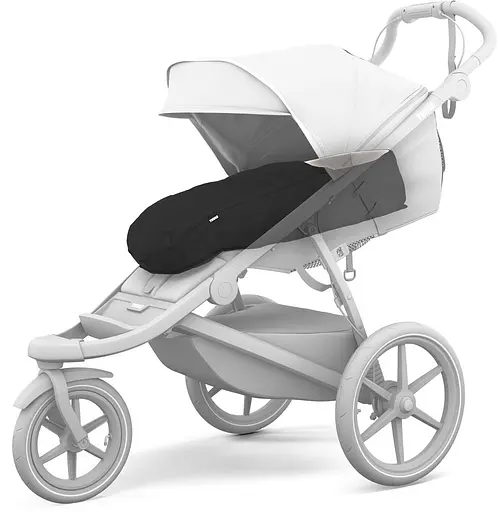 Теплий конверт-накидка Thule Newborn Nest Black (TH 11200310) - фото 4