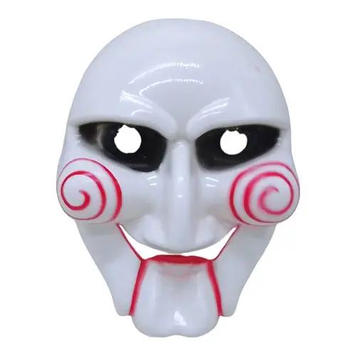 Маска пластикова з фільму "Пила" KA-23-1360, 21 см, в пакеті - фото 1