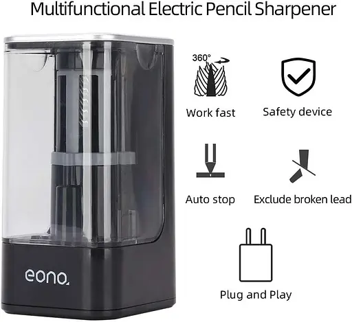 Електрична точилка для олівців Eono - фото 7
