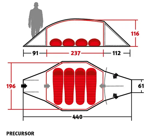 Намет Wechsel Precursor UL Green (231083) (DAS301739) - фото 2