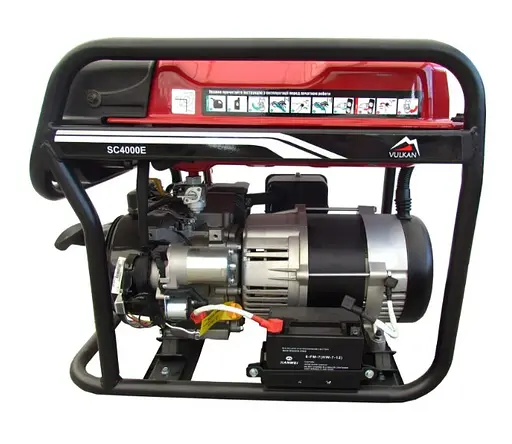 Генератор бензиновий Vulkan 3.2 кВт SC4000E-II - фото 5
