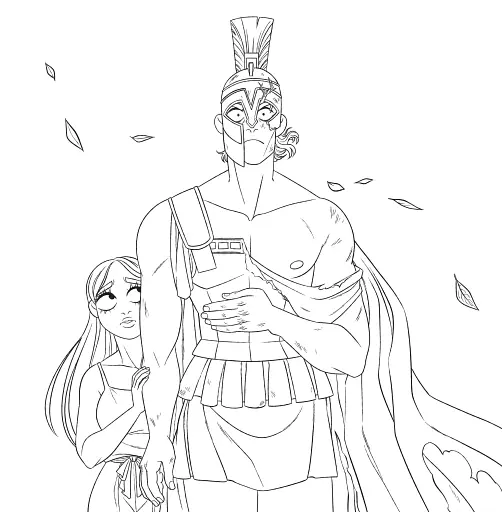 Пристрасті Олімпу Vivat Офіційна розмальовка - фото 20