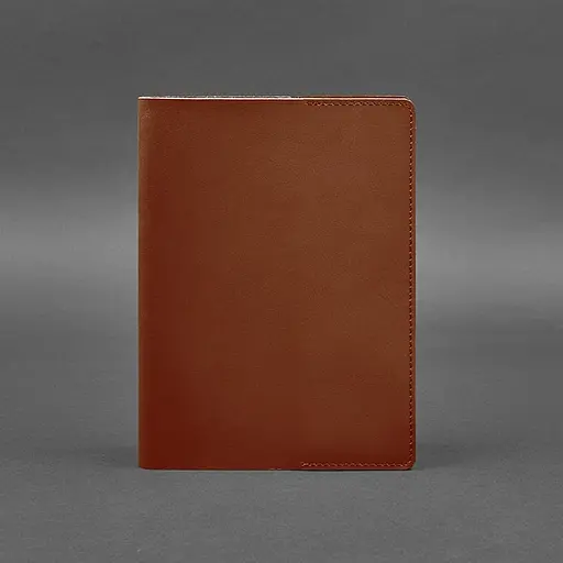 Шкіряна обкладинка для блокнота 6.0 (софт-бук) світло-коричнева - фото 6