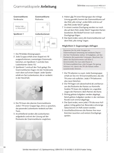 Schritte international Neu 1+2 Spielesammlung - фото 6