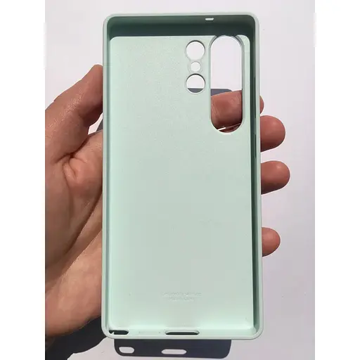 Оригінальний протиударний силіконовий чохол Samsung Silicone Case для Galaxy S25 Ultra Mint EF-PS938CMEGWW - фото 3