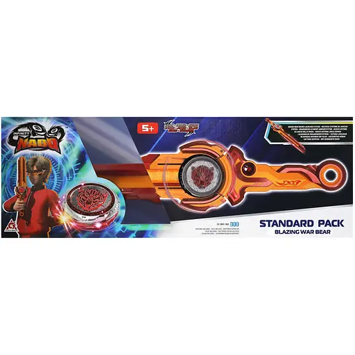 Infinity Nado Дзиґа VI серія Standard Pack Blazing War Bear Палаючий Бойовий Ведмідь