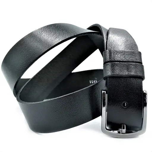 Кожаный ремень Weatro мужской 110-125х4 см acs0013396 - фото 3