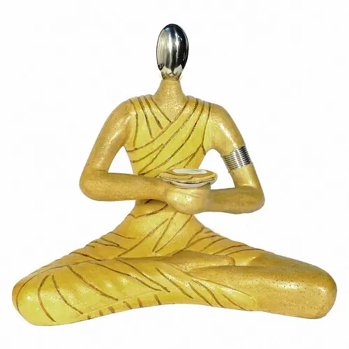 Подсвечник Медитация в позе лотос - фото 1