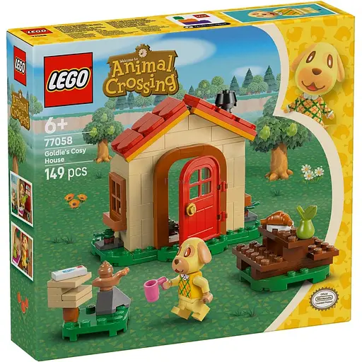 Конструктор LEGO Animal Crossing Затишний будинок Goldie 149 деталей (77058) - фото 1