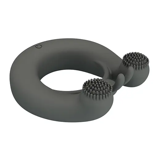 Віброкільце Pretty Love Dahlia 7.6 см (сірий) - фото 2
