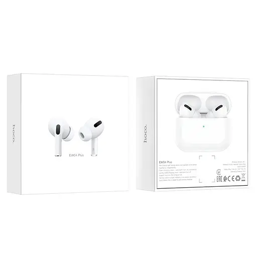 Навушники Bluetooth HOCO EW04 Plus, TWS White - фото 4