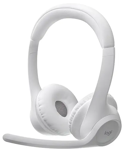 Наушники Zone 300 Wireless Headset BT White (981-001417) Logitech teh0021846 - фото 1